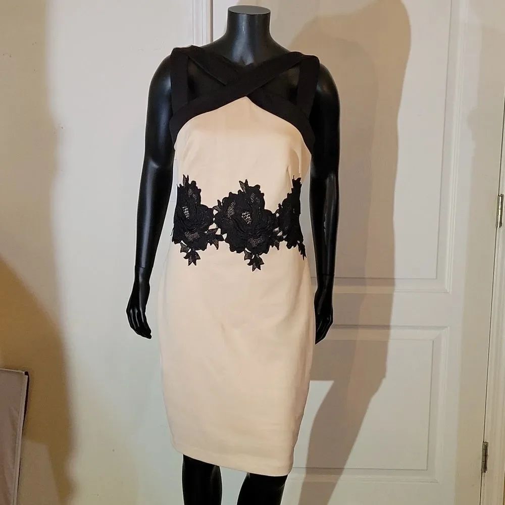 BRAND NEW JAX WOMEN"S SLEEVELESS KNEE LENGTH DRESS - Picture 3 of 12